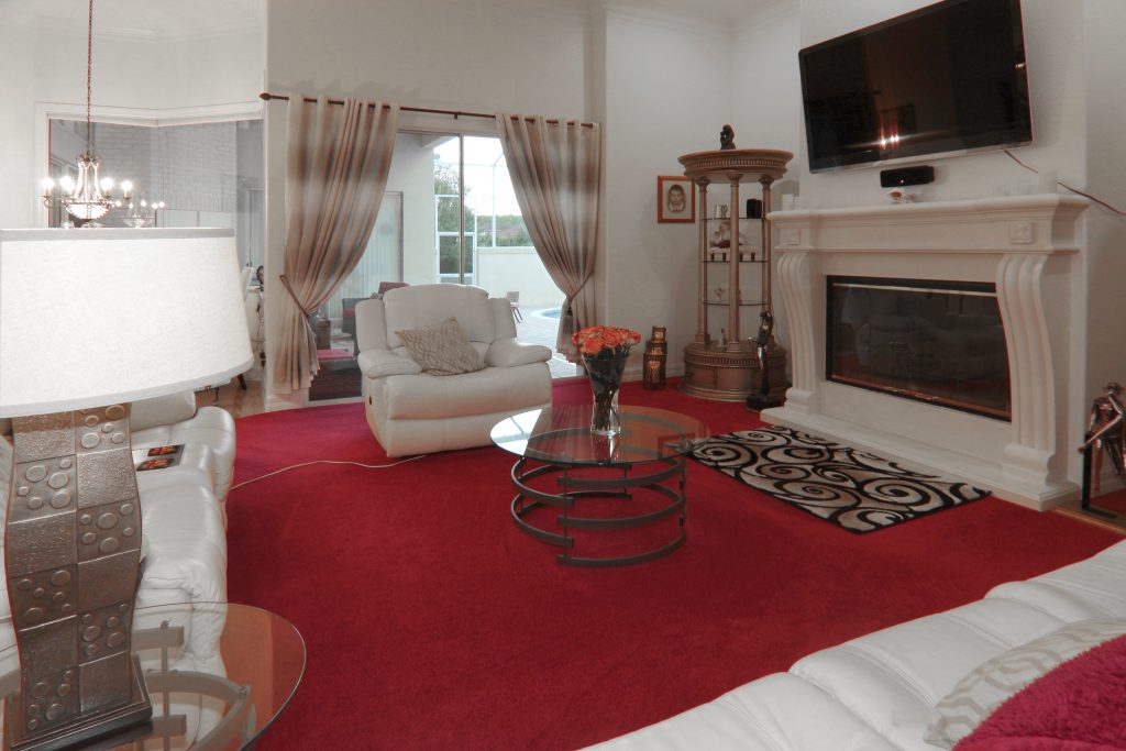 Spacious common room for residents